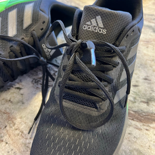 Adidas Response Super 2.0 Black + Green Running Sneakers Men's Size 8