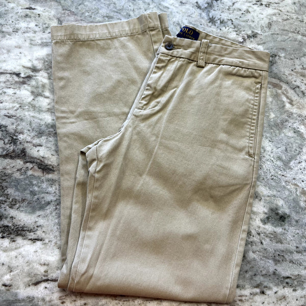 Polo Ralph Lauren Khaki Chino Pants Boys Size 14