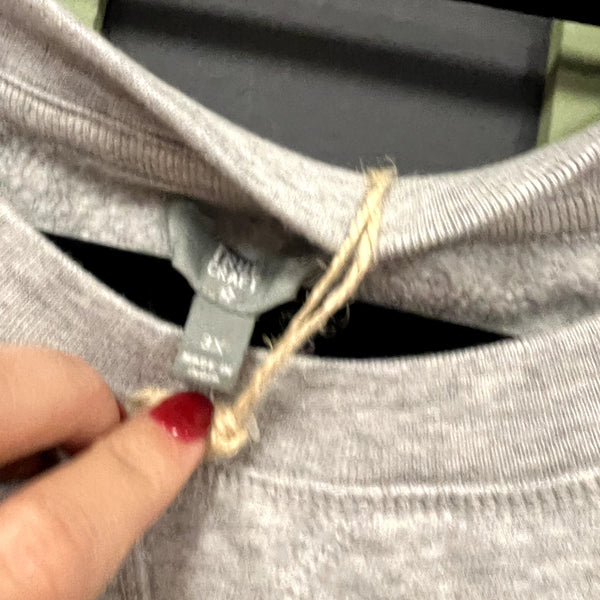 NWT Cozy Embroidered Cactus Crew Neck Sweatshirt 3XL