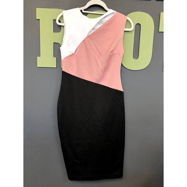 NWT Alexia Admor Color Block Sheath Dress Size Small