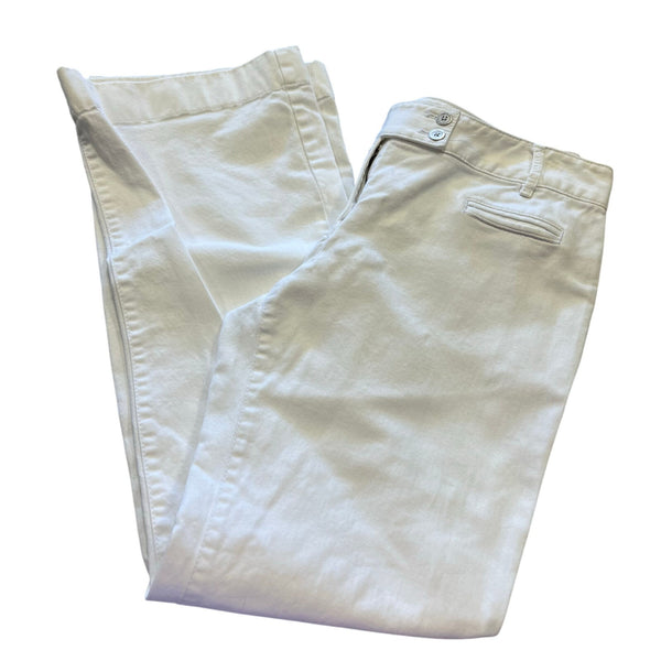 Ann Taylor Loft White Pants Size 8