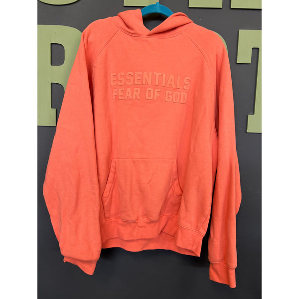 Fear of God Essentials Coral Oversized Hoodie Size Large