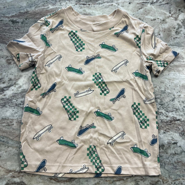 Wonder Nation Boys Skateboard Graphic Tee Size 7