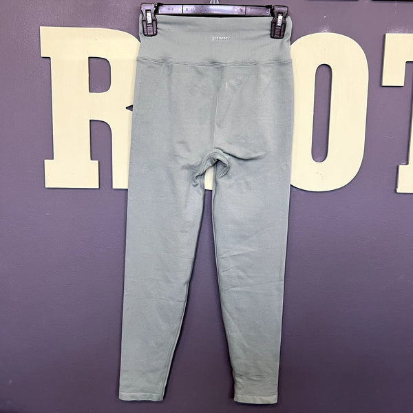 Victoria's Secret PINK Sage Green Compression Leggings Size Small Short