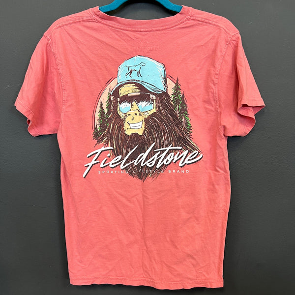 Fieldstone Sasquatch Graphic Tee Size Small Unisex