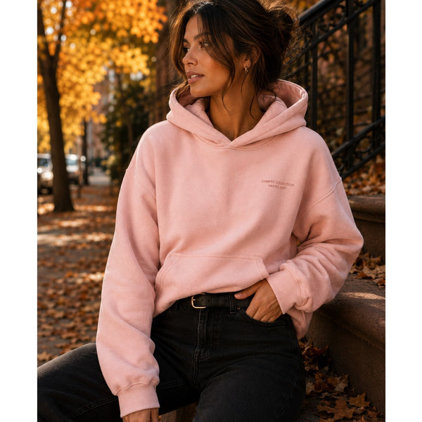 Comfrt Pastel Hoodie - Mega Bubblegum Size Large