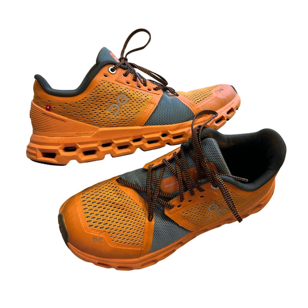 On Running Cloudstratus Orange Sneakers Men's Size 8