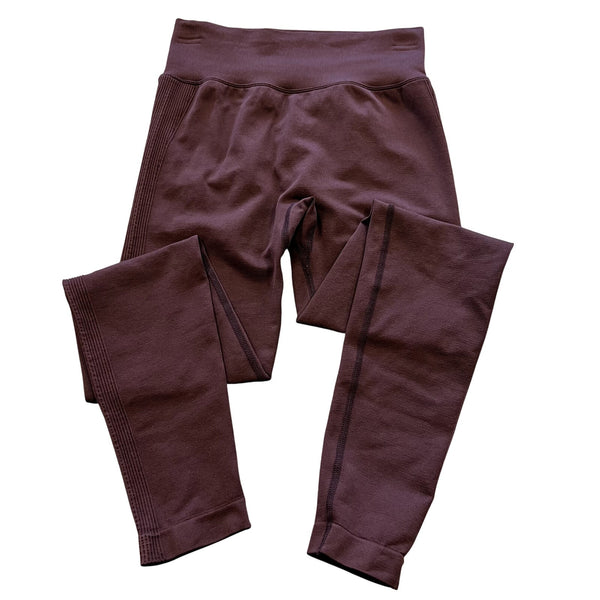 Brown Butt Lift Leggings Size Women's Small
