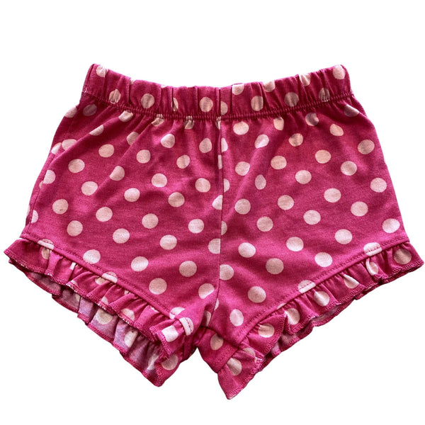 Wonder Nation Girls Pink Polka Dot Shorts Size 3T