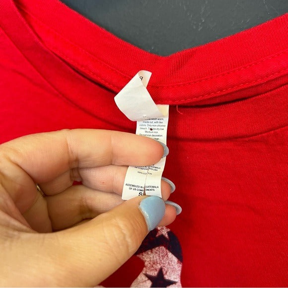 Snakewater Outfitters Arkansas Duck Red Long Sleeve Graphic Tee Small