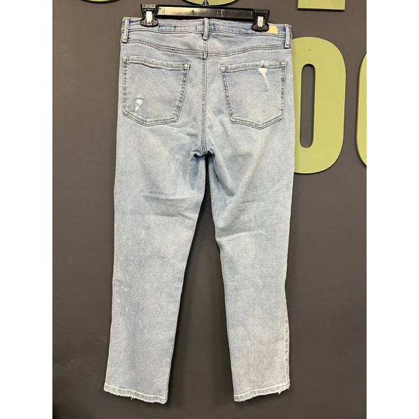 Sofia Beatrix Relaxed Boyfriend Light Wash Jeans Size 6