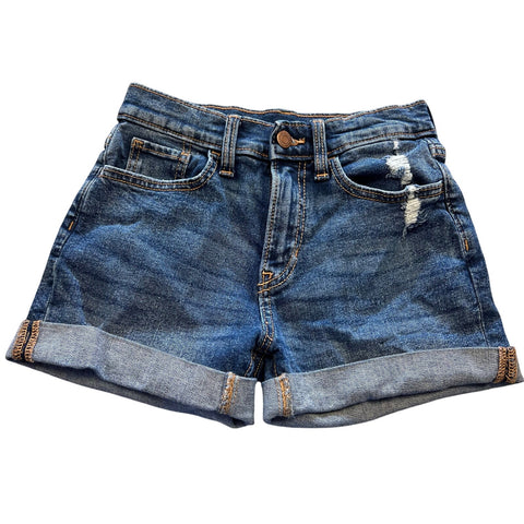 Old Navy Girls Cuffed Denim Shorts Size Youth 12