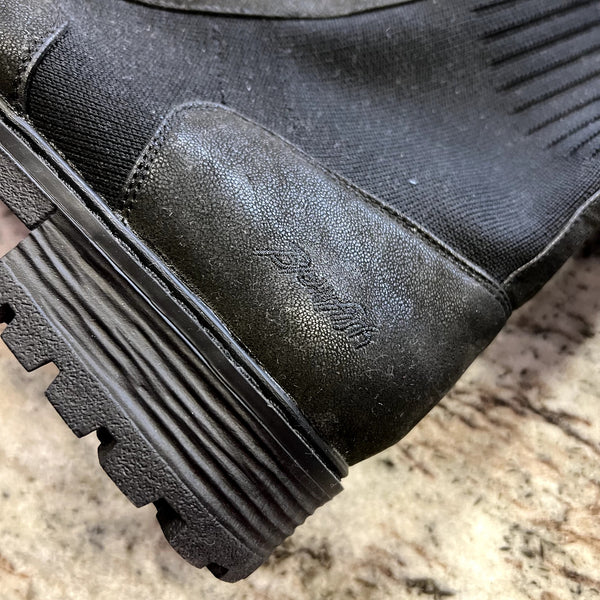 NWT Blowfish Malibu Reilly Lace Up Black Combat Boots Size 10