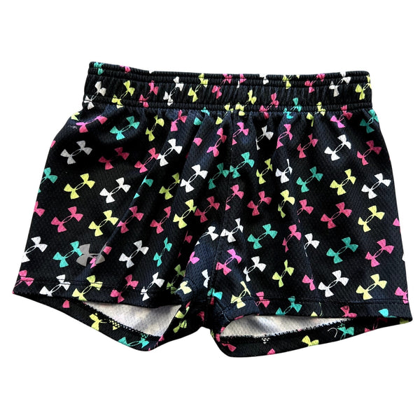 Under Armour Girls Black Athletic Shorts Size 18MO