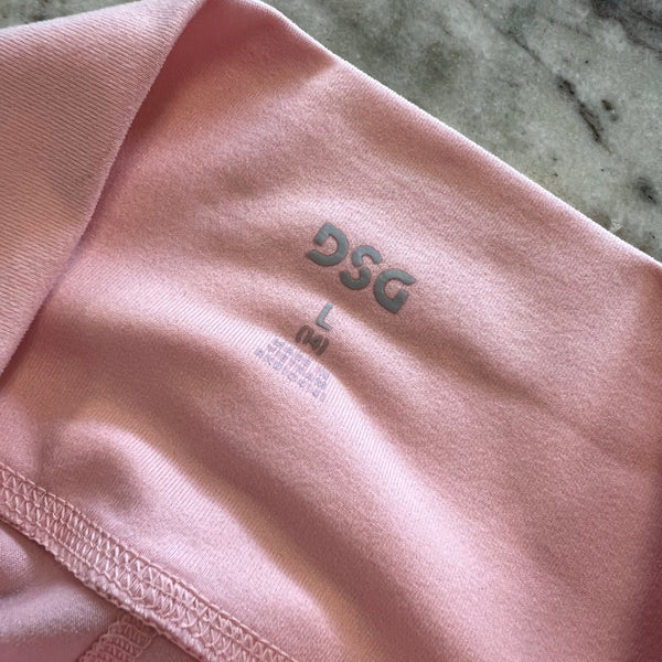 DSG Peach + Pink Full Length Leggings Youth Large