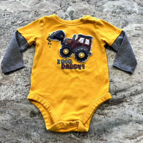 Garanimals I Dig Daddy One Piece Size 18 Mo