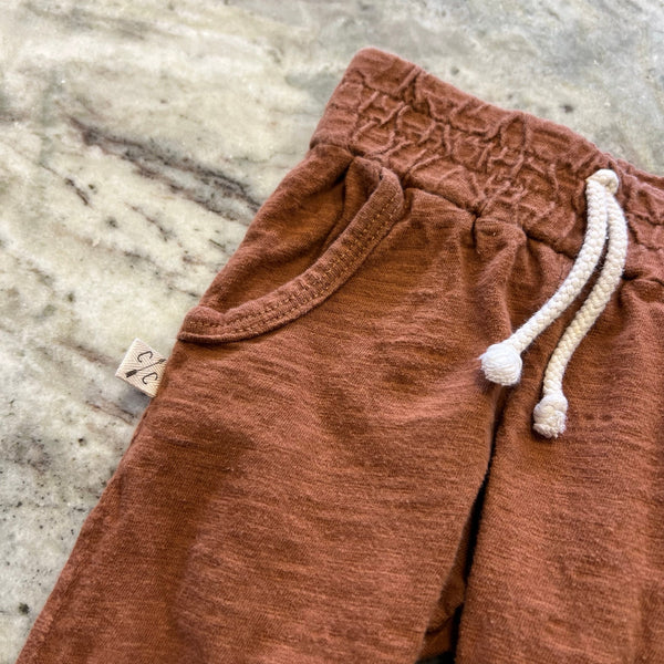 Childhoods Rust Jogger Pants Size 18-24 Mo