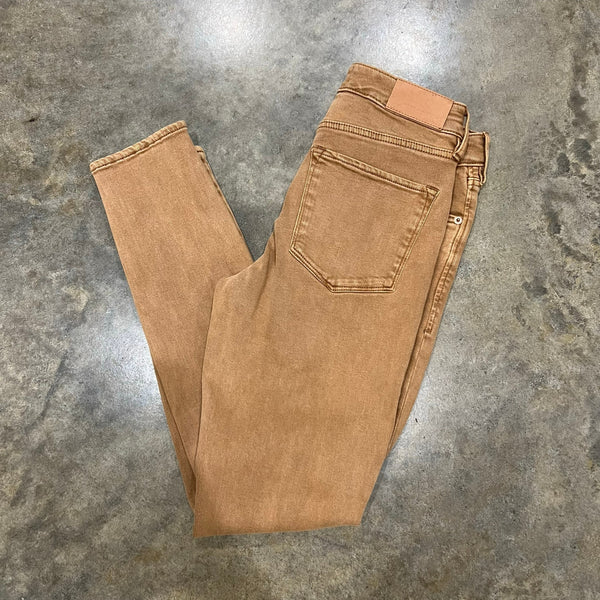 NWT Dear John Giselle Skinny Jeans Dark Khaki Size 25