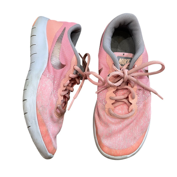 Nike Girls Pink Running Sneakers Size 4 Youth