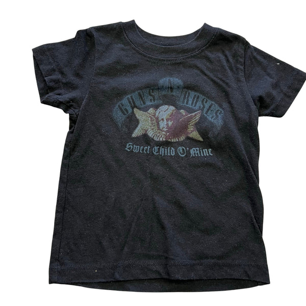 Guns N Roses Black Band Graphic Tee 18 Mo