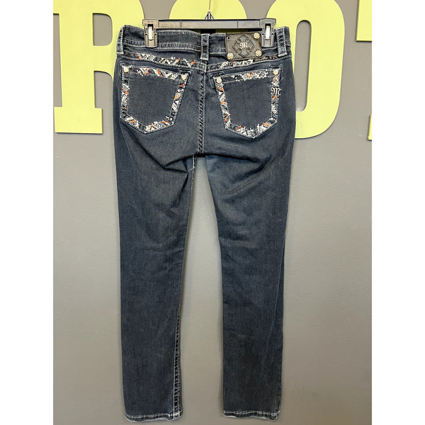 Miss Me Dark Wash Easy Skinny Jeans Size 28