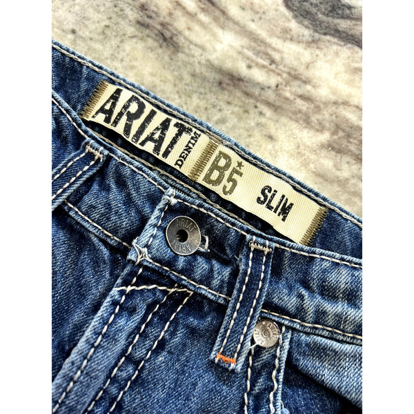 Ariat Boys Slim Fit Bootcut Jeans Size Youth 14