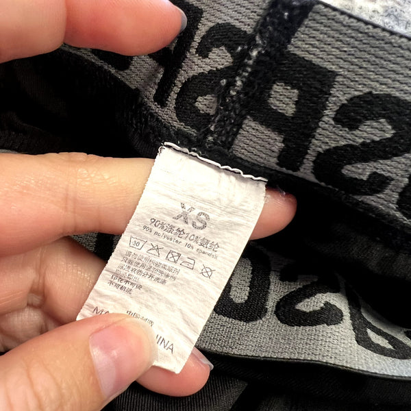 Men's Prosport Black 3/4 Compression Leggings Size XS