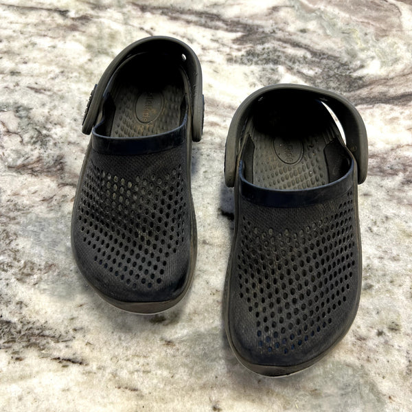 Crocs Kids Black Water Shoes Size Youth 11