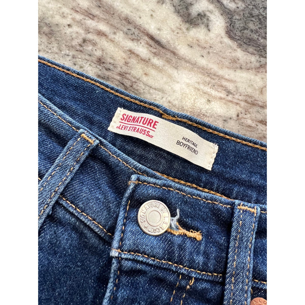 Levi Strauss Signature Heritage Boyfriend Jeans Size 27