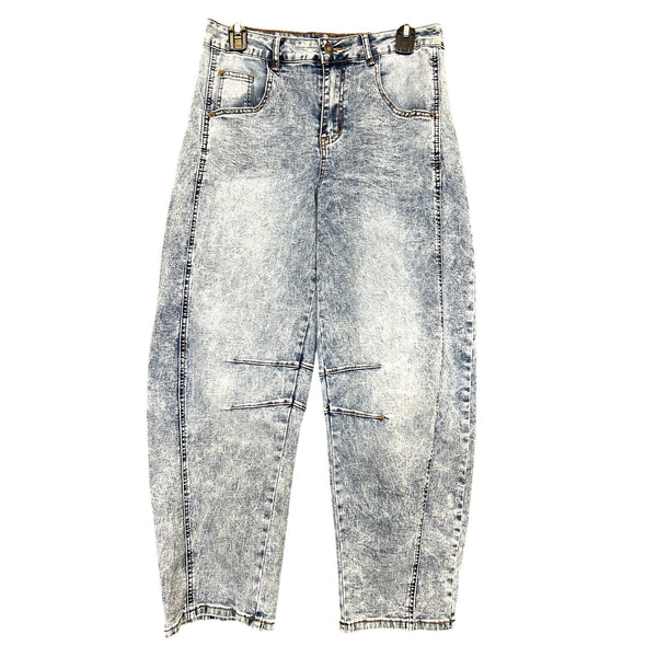 Women's Light Wash Baggy Barrel Jeans Size Medium