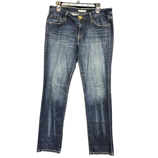 Levi's 501 Dark Wash Straight Leg Jeans Size 11