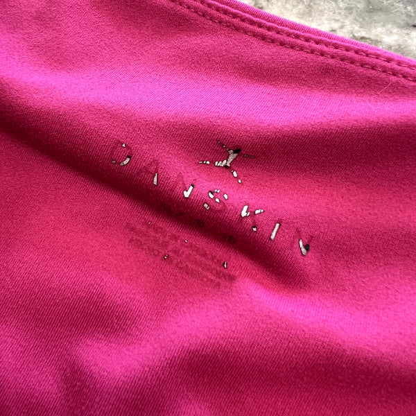 Danskin Pink Crossover Biker Shorts Size XL