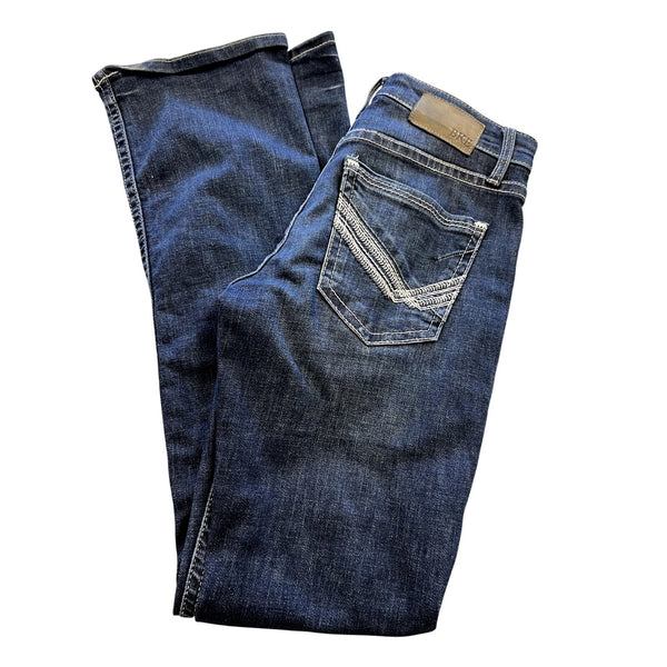 BKE Fulton Men's Dark Wash Straight Leg Jeans Size 30X36