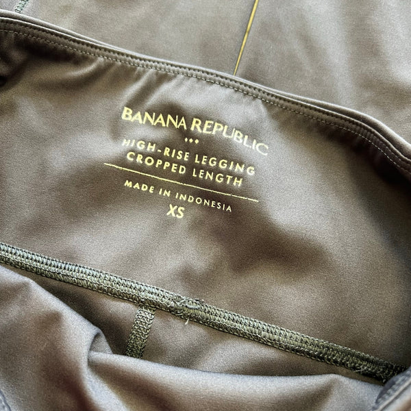 Banana Republic High Rise Legging Cropped Length Size XS