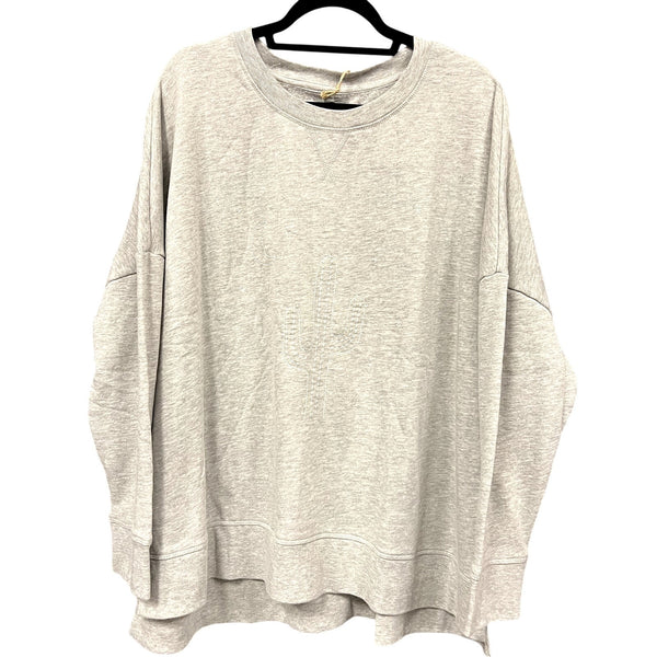 NWT Cozy Embroidered Cactus Crew Neck Sweatshirt 3XL