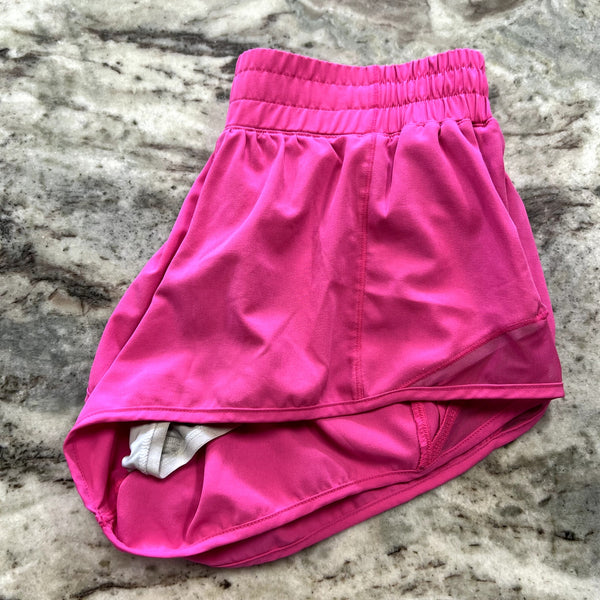 Women's Pink Athletic Shorts Size 6