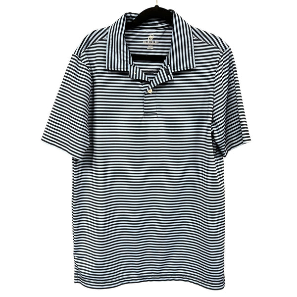 Class Club Blue Striped Boys Polo Size 14/16