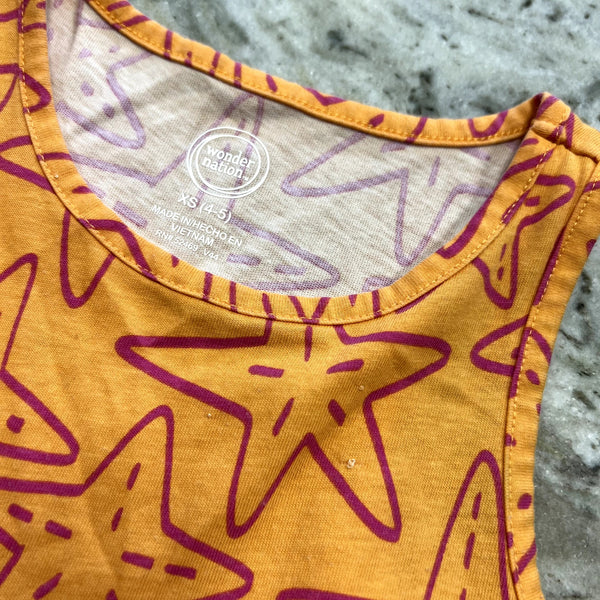 Wonder Nation Girls Sand Dollar Dress Size XS