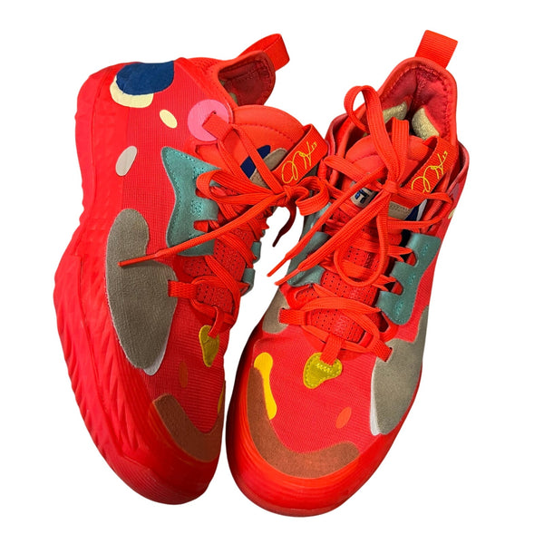 Adidas Harden Vol. 5 Futurenatural Basketball Shoes Solar Red Men's Size 7.5