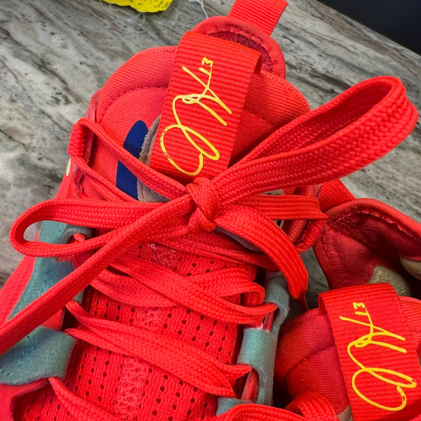 Adidas Harden Vol. 5 Futurenatural Basketball Shoes Solar Red Men's Size 7.5