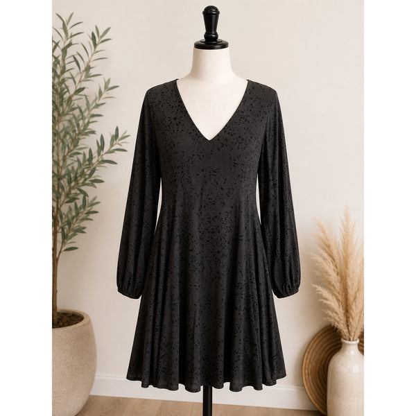 NWT Z Supply Textured Black Dress Size Small