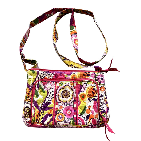 NWOT Vera Bradley Little Hipster Crossbody Retired Clementine Floral Pattern