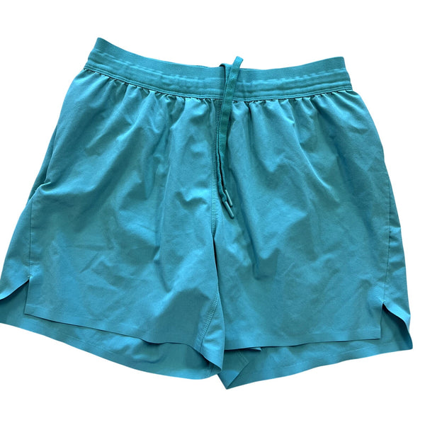 All in Motion Teal Lined Athletic Shorts Men's Size Small