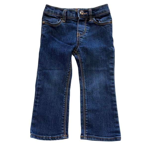 OshKosh Girls Dark Wash Bootcut Jeans Size 18 Mo