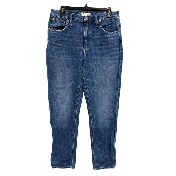 Madewell High Rise Slim Crop Boy Jean Size 30 Tall