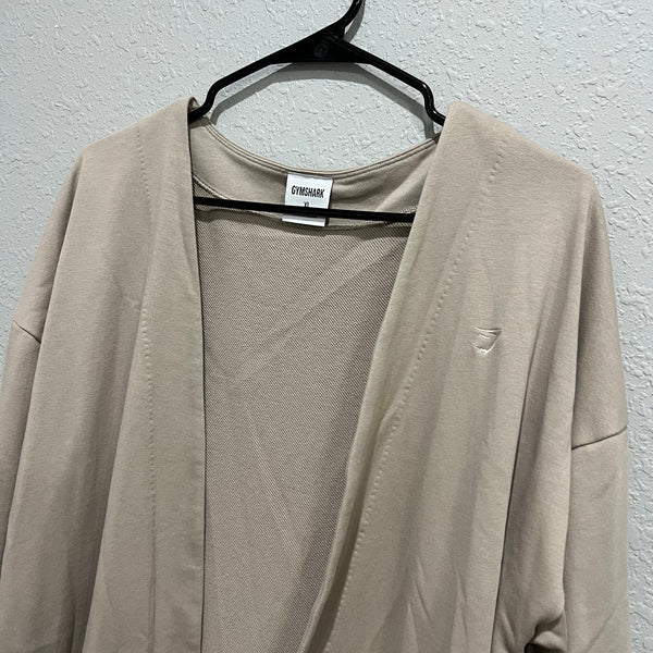 Gymshark x Whitney Simmons Taupe Open Front Cardigan XL