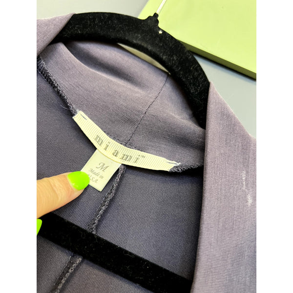 Miami Boutique Dark Gray Cardigan Size Medium