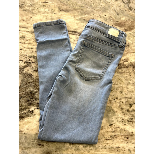 Celebrity Pink Girls Light Wash Skinny Jeans Size 12