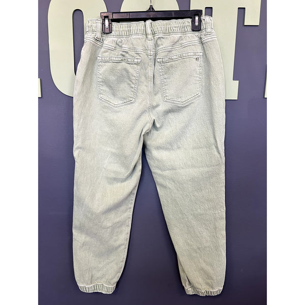 American Eagle Sage Green Denim Joggers Size 8