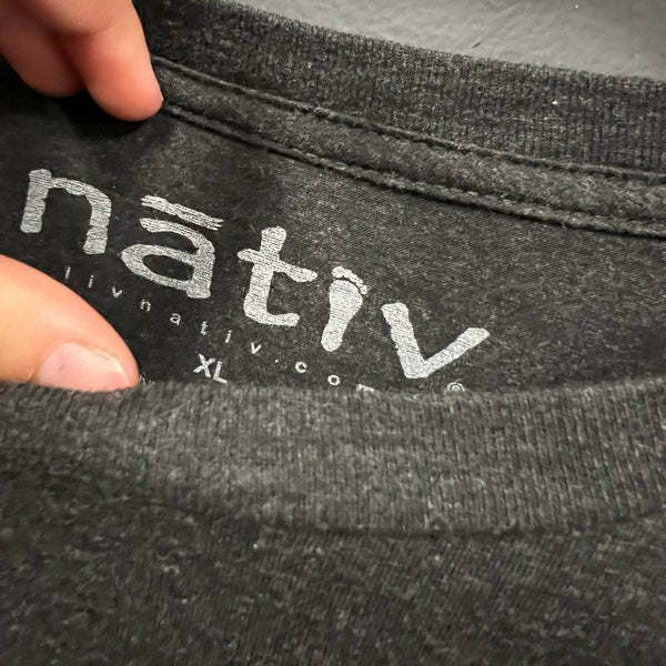 Nativ Wander Far Long Sleeve Graphic Tee Size XL